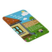Itsy Bitsy Spider Nursery Rhyme Magnet Magneet (Rechterzijde)
