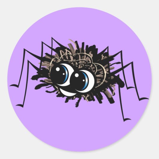 Itsy Bitsy Spider - Sticker (Voorkant)