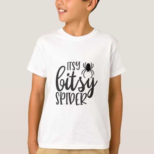 Itsy Bitsy Spider T-shirt (Voorkant)
