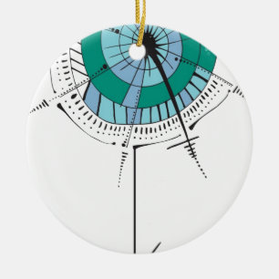 Itsy bitsy spin keramisch ornament