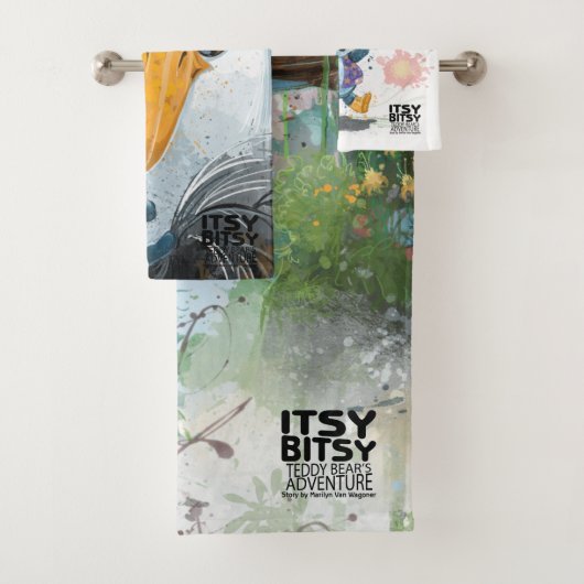 Itsy Bitsy Teddy Bear Willie Bad Handdoek (Insitu)