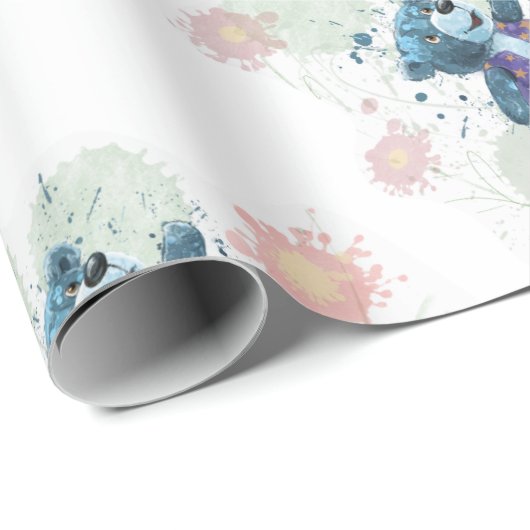 Itsy Bitsy Teddy Bear Willie Cadeaupapier (Rol Hoek)