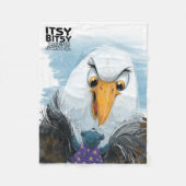 Itsy Bitsy Teddy Bear Willie Fleece Deken (Voorkant)