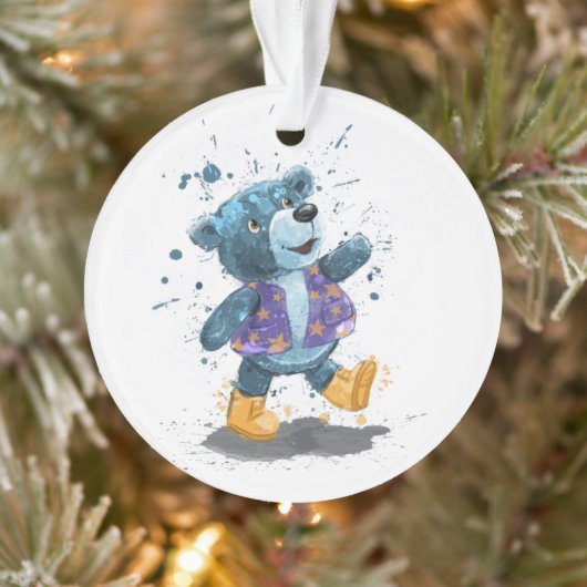 Itsy Bitsy Teddy Bear Willie Ornament (Boom)