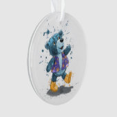 Itsy Bitsy Teddy Bear Willie Ornament (voorkant)