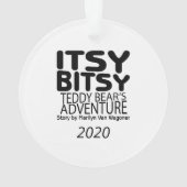 Itsy Bitsy Teddy Bear Willie Ornament (achterkant)
