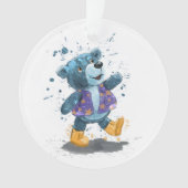 Itsy Bitsy Teddy Bear Willie Ornament (voorkant)