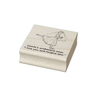 Itty Bitty Ballet Shop Rubberstempel