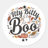 Itty Bitty Boo Sticker (Voorkant)