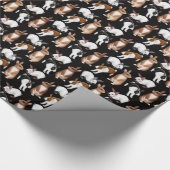 Itty Bitty Bunny Rabbits Gift Wrap Cadeaupapier (Hoek)