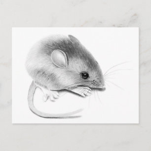 Itty Bitty Mouse Briefkaart