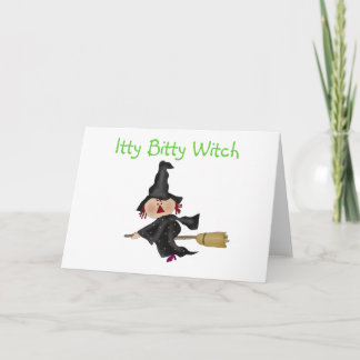 Itty Bitty Witch Tshirts en Gifts Kaart