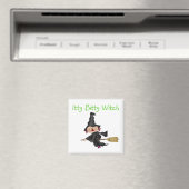 Itty Bitty Witch Tshirts en Gifts Magneet (Insitu (Vaatwasser))