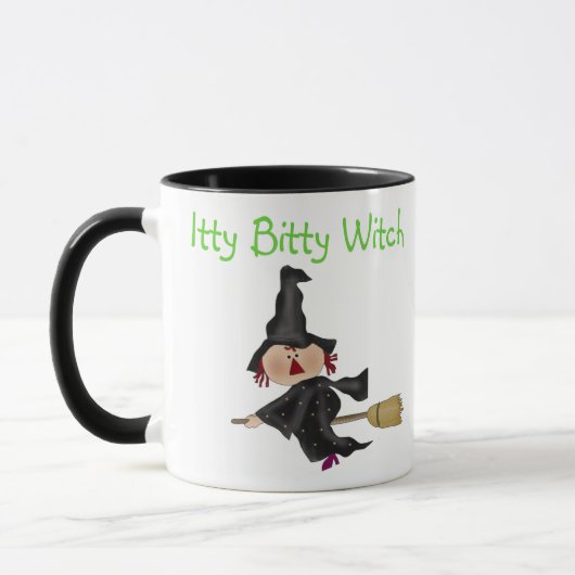 Itty Bitty Witch Tshirts en Gifts Mok (Links)