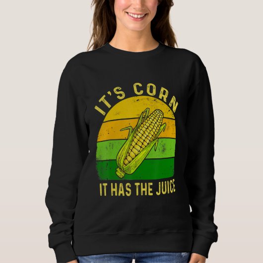 Itu2019s Corn het Juice Trui (Voorkant)