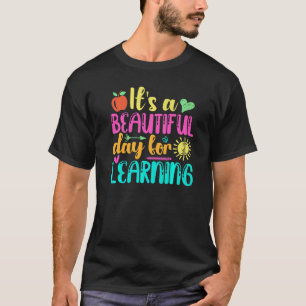 ITu2019S EEN MOOIE DAG VOOR HET LEREN VAN Retro Te T-shirt