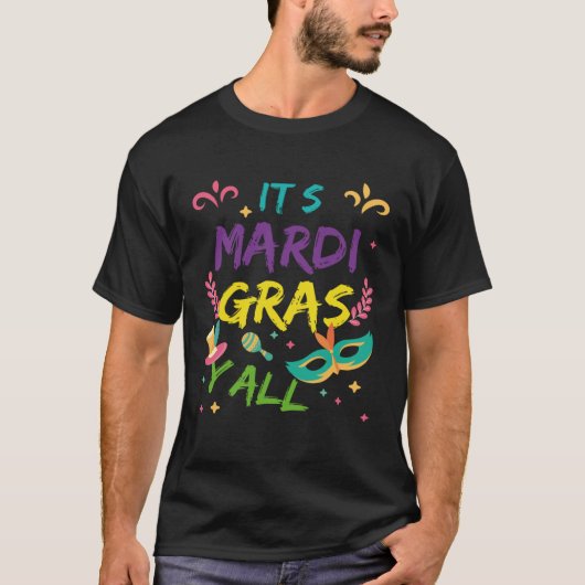 ITU2019S Mardi Gras YU2019ALL Festival Parade T-shirt (Voorkant)