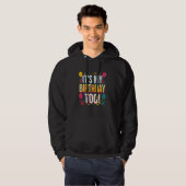 ITU2019s Mijn verjaardag te perfect voor tweelinge Hoodie (Voorkant volledig)