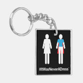 #ItwasNooitADress-Sleutelhanger Sleutelhanger (Voorkant Links)