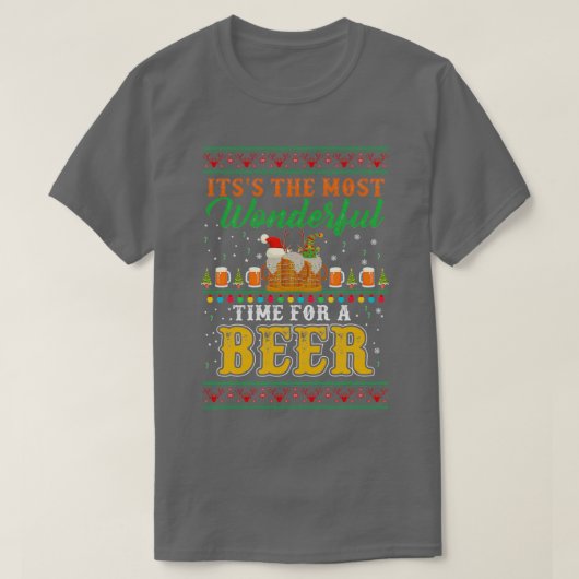 itx27s de mooiste tijd voor bier 3 t-shirt (Design voorkant)
