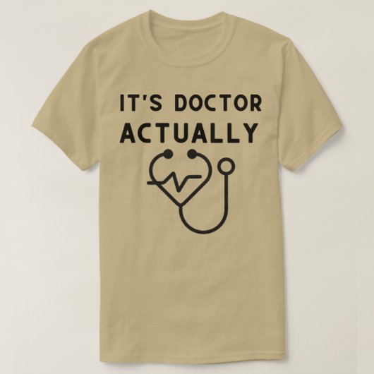 Itx27s Doctor Eigenlijk 2 1 T-shirt (Design voorkant)