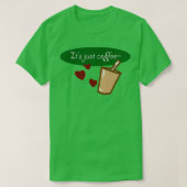 Itx27s enkel koffie t-shirt (Design voorkant)