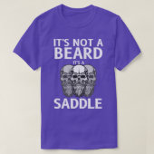 Itx27s geen Beard Itx27s een zadelwierpoot liefde T-shirt (Design voorkant)