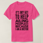 ITx27S MIJN TAAK OM MENSEN TE HELPEN GEZIEN IK BEN T-shirt (Design voorkant)