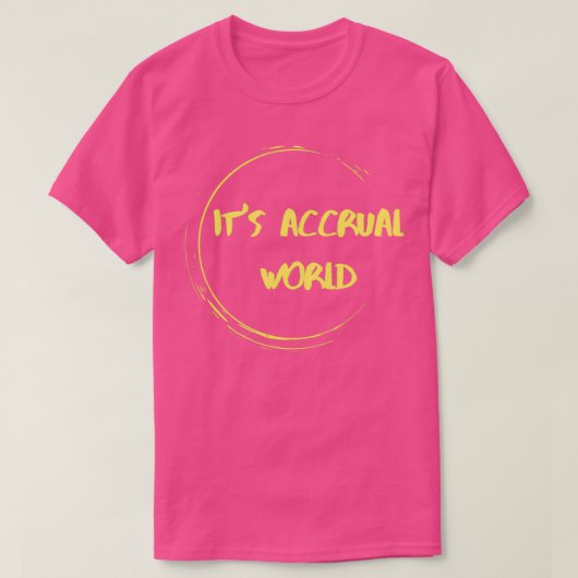 Itx27s transactiewereld 26 t-shirt (Design voorkant)