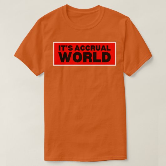 Itx27s transactiewereld 6 t-shirt (Design voorkant)