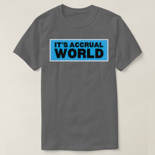 Itx27s transactiewereld 8 t-shirt (Design voorkant)