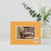 Itz ok, ga gewoon verder zonder fout mannen briefkaart (Staand voorkant)