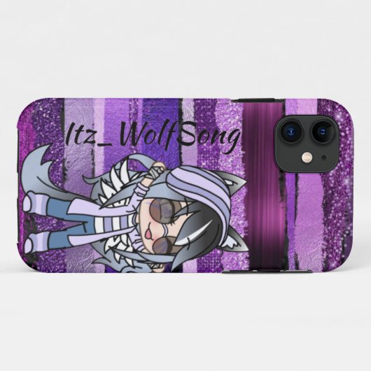 Itz_WolfSong Case-Mate iPhone Case (Achterkant (horizontaal))