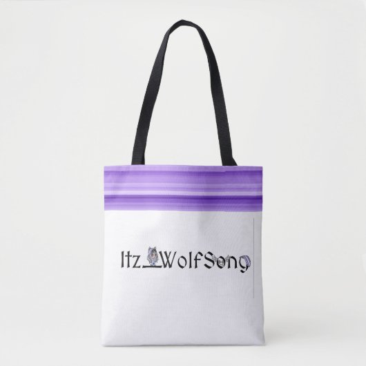 Itz_WolfSong Tote Bag (Voorkant)