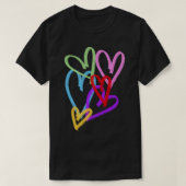 ITZY - Loco Hearts Sticker T-shirt (Design voorkant)