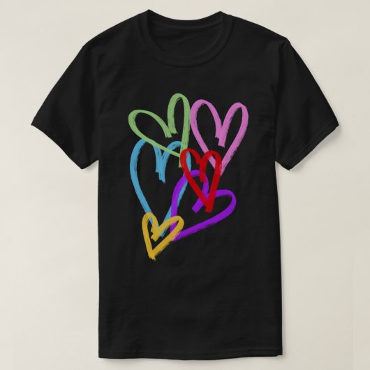 ITZY - Loco Hearts Sticker T-shirt (Design voorkant)