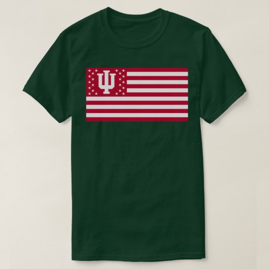 IU Amerikaanse vlag T-shirt (Design voorkant)