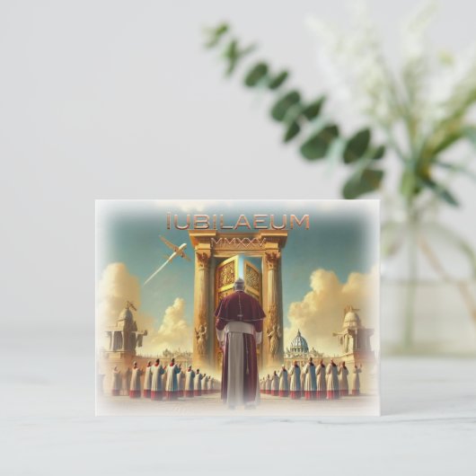Iubilaeum MMXXV Briefkaart (Staand voorkant)