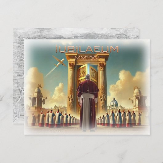 Iubilaeum MMXXV Briefkaart (Voorkant / Achterkant)