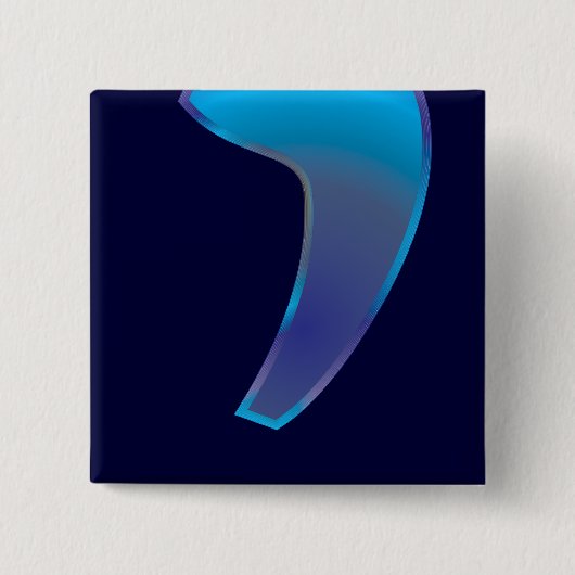Iud Vierkante Button 5,1 Cm (Voorkant)