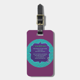 IUGR-Label voor autostoelen/rolstoelen Bagagelabel
