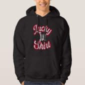 IUI voor mammaire transfer Day Retro Lucky IUI voo Hoodie (Voorkant)