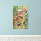 IUK T.5964 Uitzicht Eskisehir Canvas Afdruk (Insitu (Houten vloer))