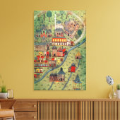 IUK T.5964 Uitzicht Eskisehir Canvas Afdruk (Insitu (Woonkamer))