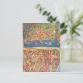 IUK T.5964 Uitzicht Istanbul Briefkaart (Staand voorkant)