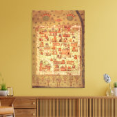 IUK T.5964 Uitzicht van Diyarbakir Canvas Afdruk (Insitu (Woonkamer))