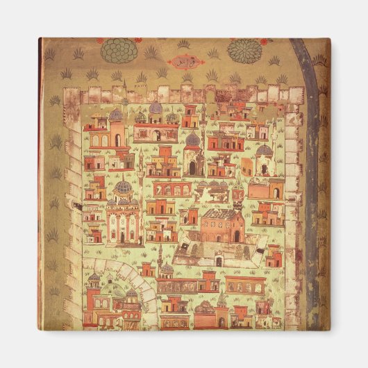 IUK T.5964 Uitzicht van Diyarbakir Magneet (Voorkant)