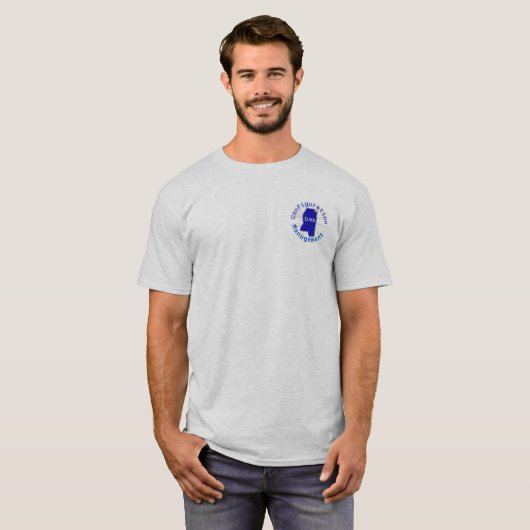 Iuka CM-ontwerp T-shirt (Voorkant volledig)