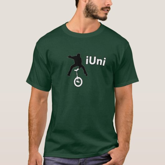 iUni Green op vast shirt (Voorkant)