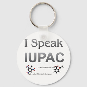 IUPAC International Union Pure & Applied Chemistry Sleutelhanger